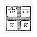 Jesus Christ Conquers IC XC NIKA 3.5 Inch Sticker